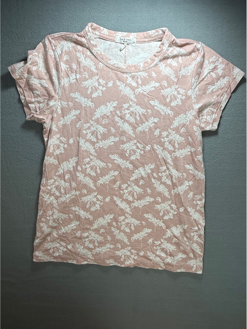 Rag & Bone All Over Summer Floral Jersey Tee